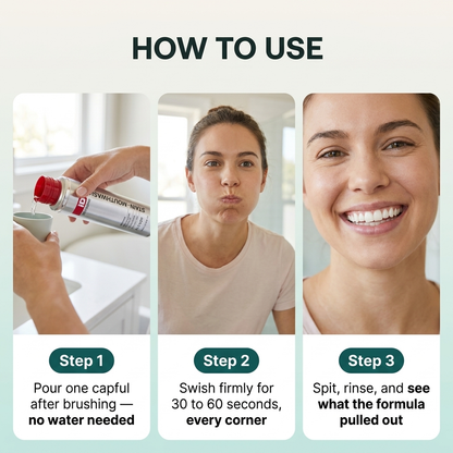 Stain Whitening Mouthwash